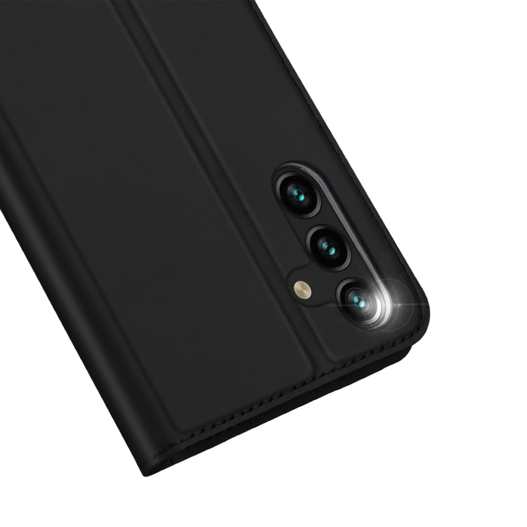 For Samsung Galaxy A14 4G DUX DUCIS Skin Pro Series Flip Leather Phone Case