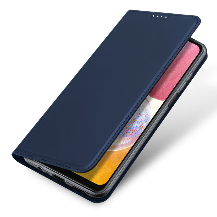 For Samsung Galaxy A14 4G DUX DUCIS Skin Pro Series Flip Leather Phone Case