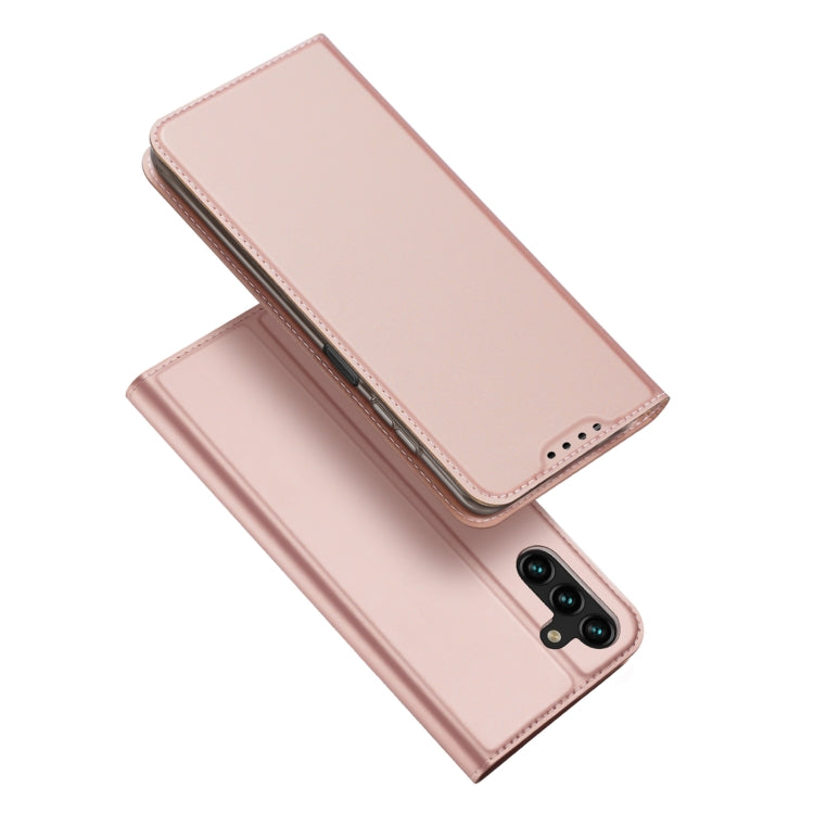 For Samsung Galaxy A14 4G DUX DUCIS Skin Pro Series Flip Leather Phone Case