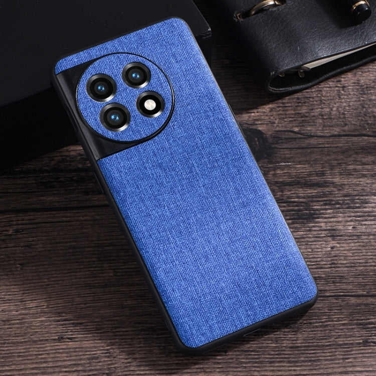 For OnePlus 11 Cloth Texture PU + TPU Phone Case