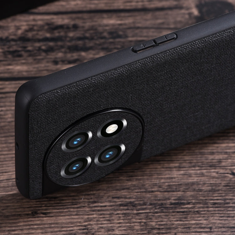 For OnePlus 11 Cloth Texture PU + TPU Phone Case