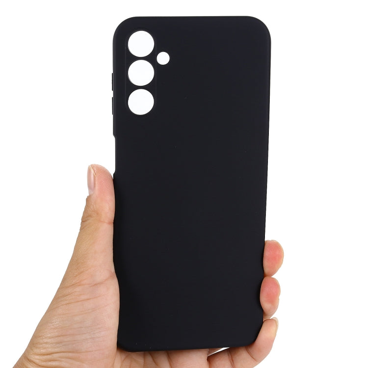 For Samsung Galaxy A14 4G Pure Color Liquid Silicone Shockproof Phone Case