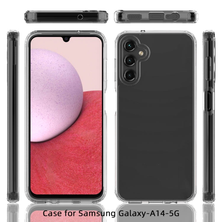 For Samsung Galaxy A14 4G Scratchproof Acrylic TPU Phone Case(Transparent)