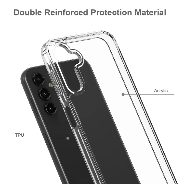 For Samsung Galaxy A14 4G Scratchproof Acrylic TPU Phone Case(Transparent)