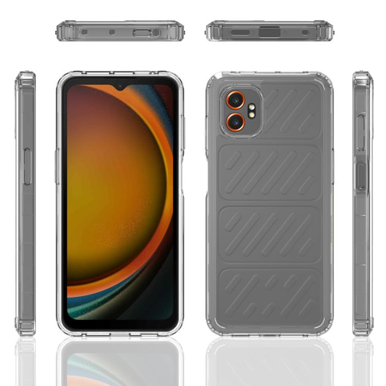 For Samsung Galaxy XCover7 Pro Scratchproof Acrylic TPU Phone Case - Transparent
