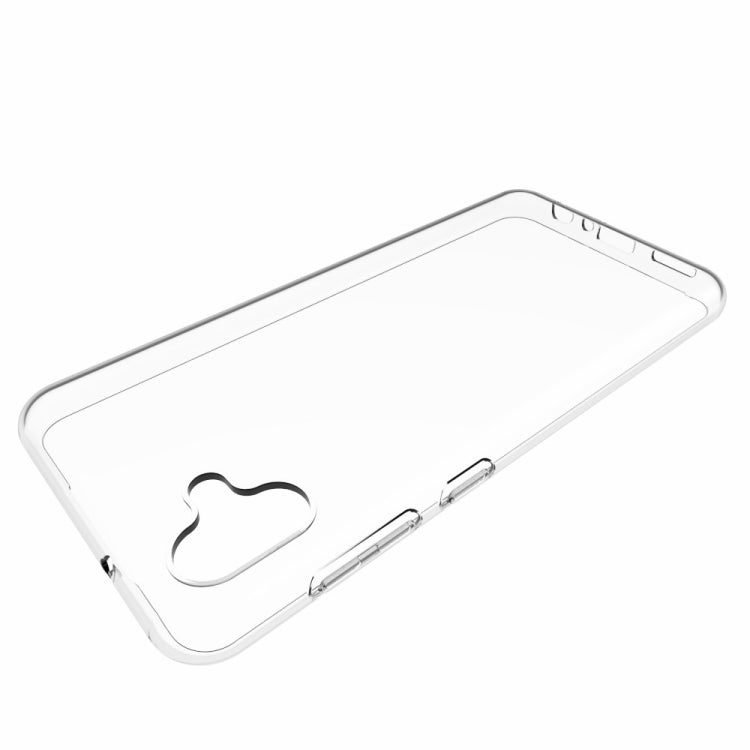 For Samsung Galaxy A04 4G Waterproof Texture TPU Phone Case(Transparent)