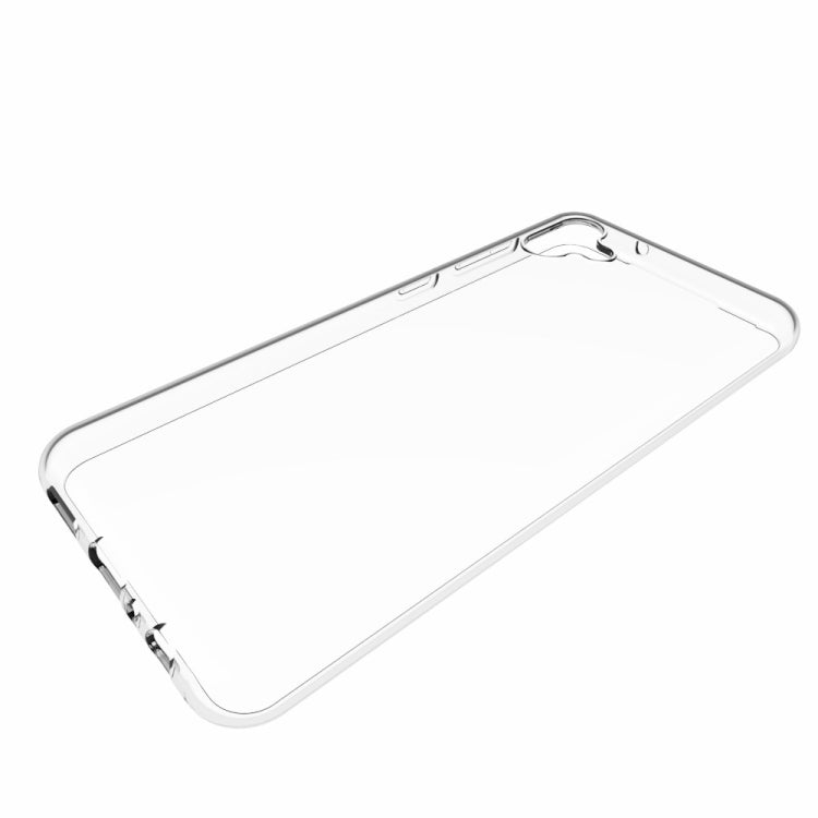 For Samsung Galaxy A04 4G Waterproof Texture TPU Phone Case(Transparent)