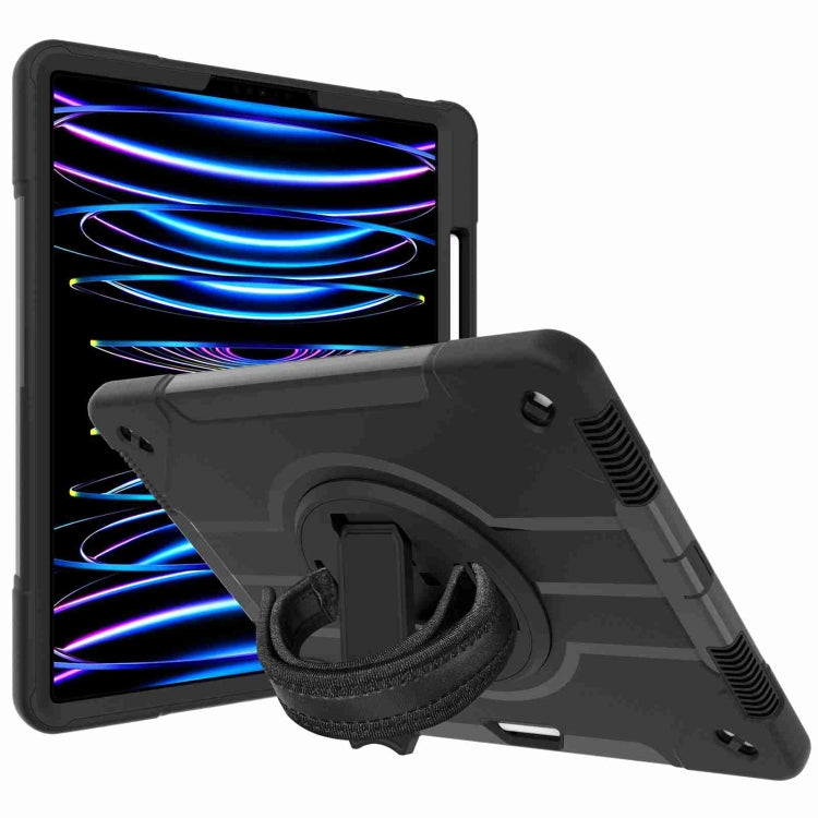 360-degree Rotating Holder Tablet Case with Wristband For iPad 10.2 2020 / 2019