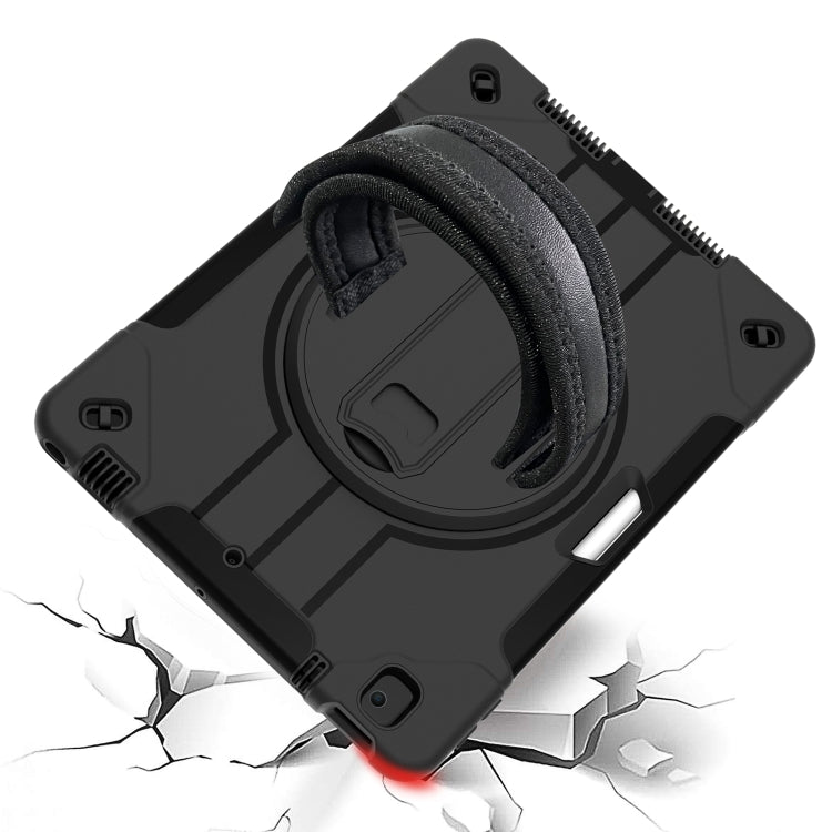 360-degree Rotating Holder Tablet Case with Wristband For iPad 10.2 2020 / 2019