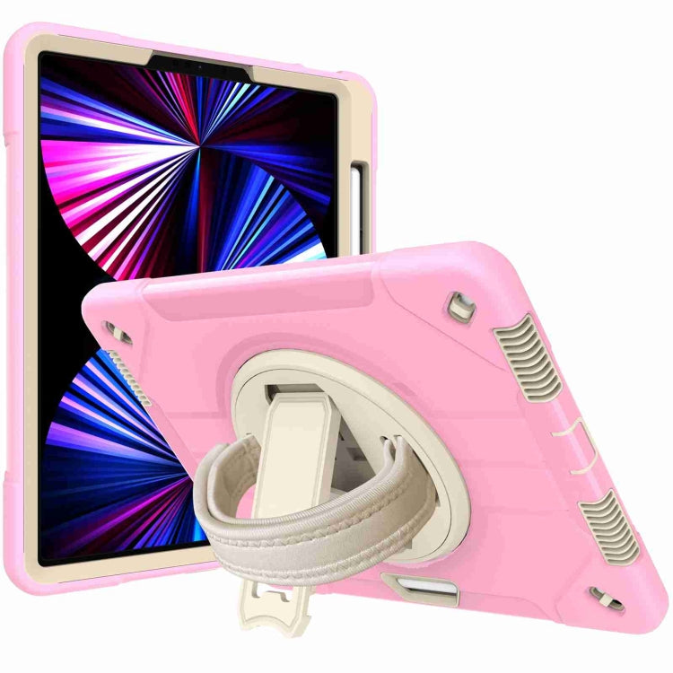 360-degree Rotating Holder Tablet Case with Wristband For iPad 10.5