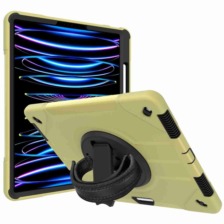 360-degree Rotating Holder Tablet Case with Wristband For iPad Pro 12.9 2021/2020