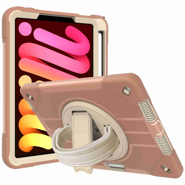 360-degree Rotating Holder Tablet Case with Wristband For iPad mini 6