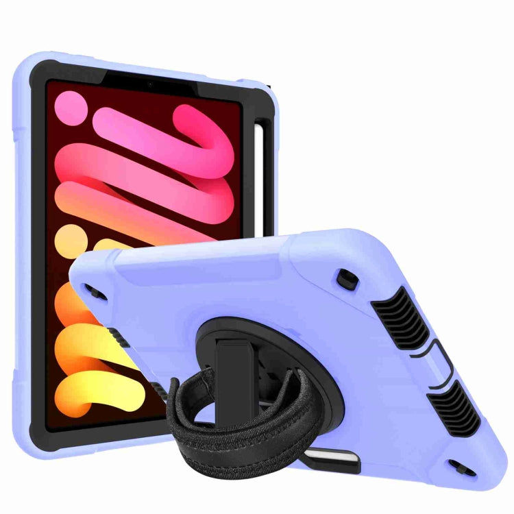 360-degree Rotating Holder Tablet Case with Wristband For iPad mini 6