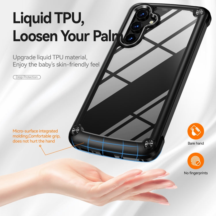 For Samsung Galaxy A54 TPU + PC Lens Protection Phone Case