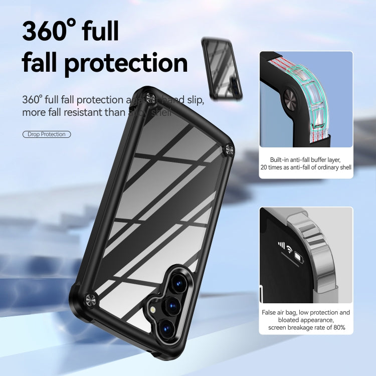 For Samsung Galaxy A54 TPU + PC Lens Protection Phone Case