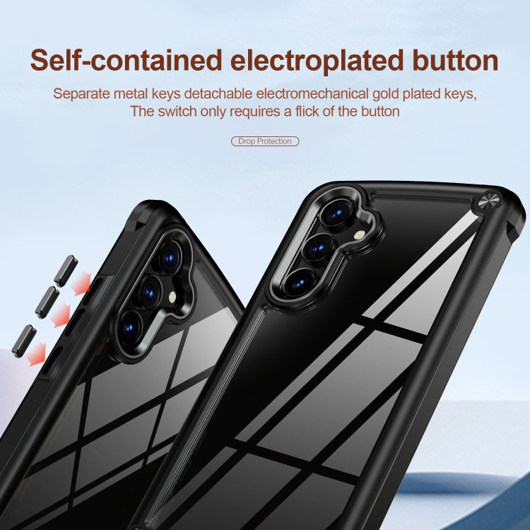 For Samsung Galaxy A54 TPU + PC Lens Protection Phone Case