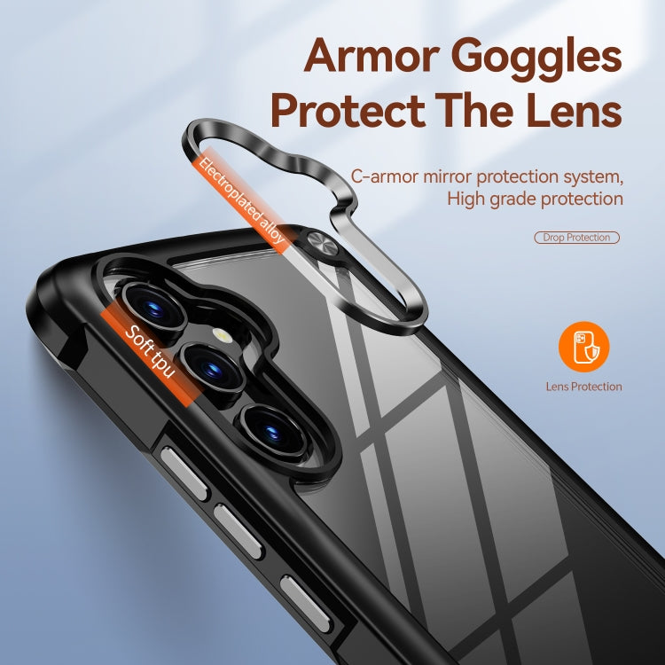 For Samsung Galaxy A54 TPU + PC Lens Protection Phone Case