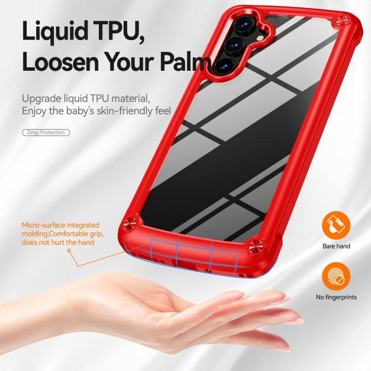 For Samsung Galaxy A54 TPU + PC Lens Protection Phone Case