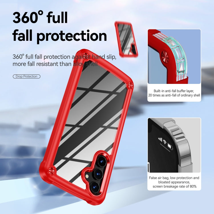 For Samsung Galaxy A54 TPU + PC Lens Protection Phone Case