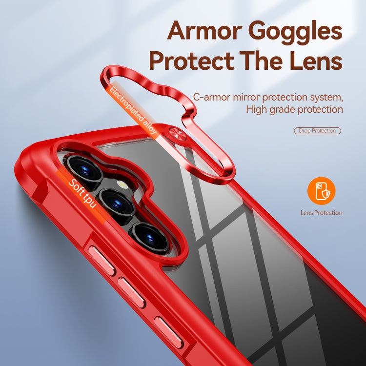 For Samsung Galaxy A54 TPU + PC Lens Protection Phone Case