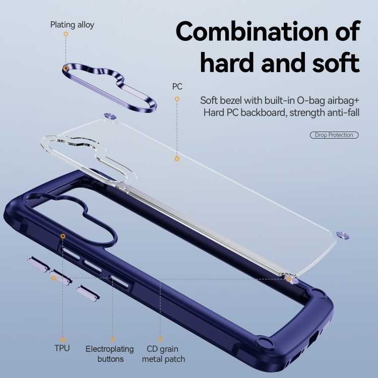 For Samsung Galaxy A54 TPU + PC Lens Protection Phone Case