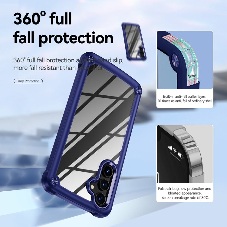 For Samsung Galaxy A54 TPU + PC Lens Protection Phone Case