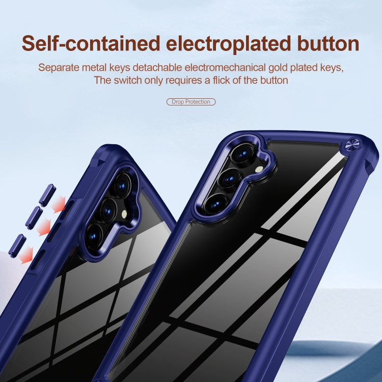 For Samsung Galaxy A54 TPU + PC Lens Protection Phone Case