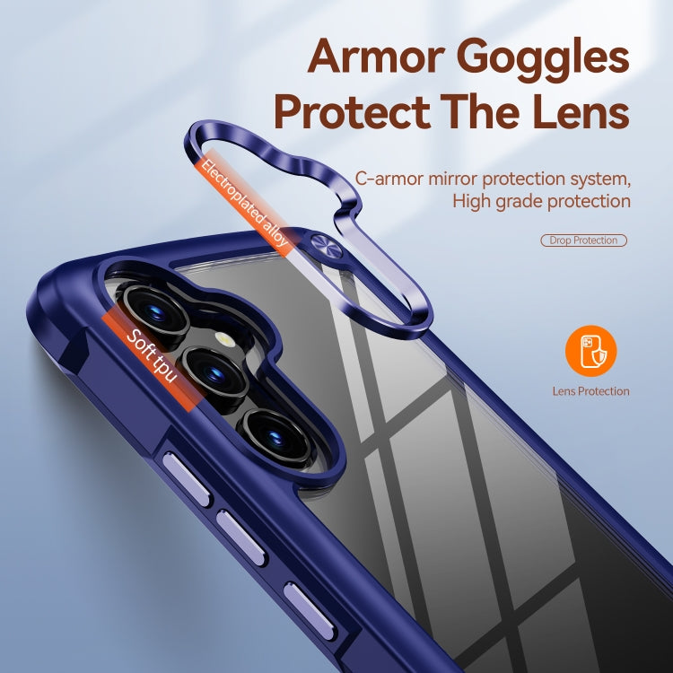 For Samsung Galaxy A54 TPU + PC Lens Protection Phone Case