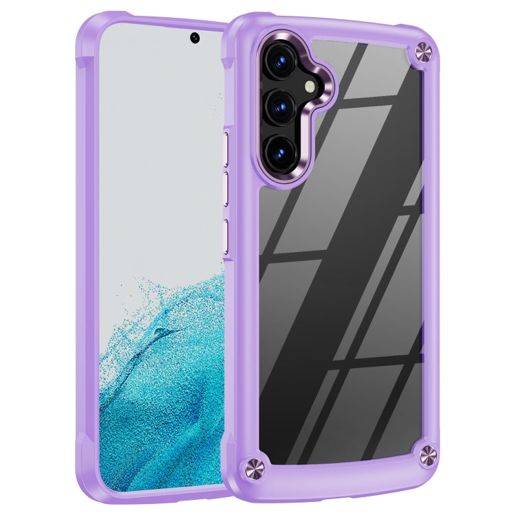 For Samsung Galaxy A54 TPU + PC Lens Protection Phone Case