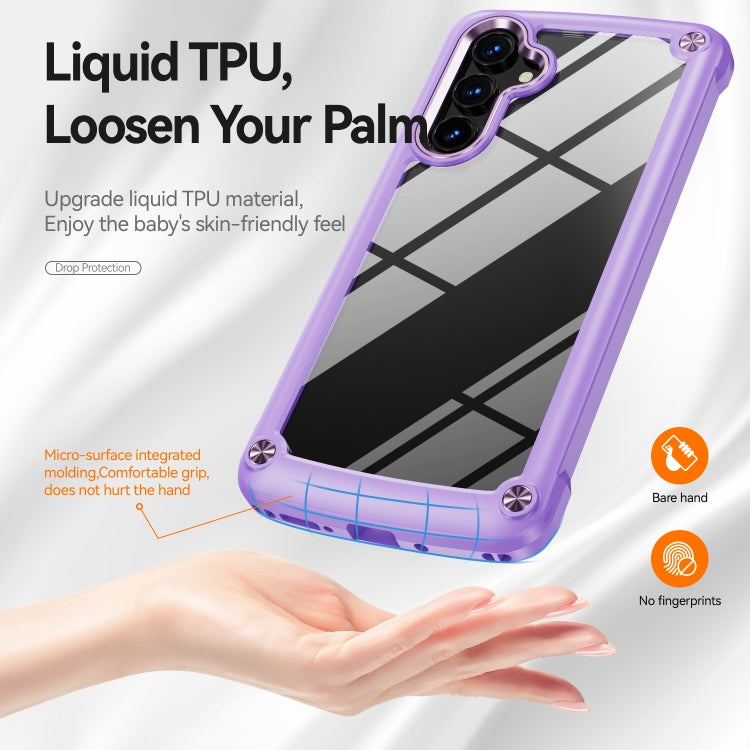 For Samsung Galaxy A54 TPU + PC Lens Protection Phone Case