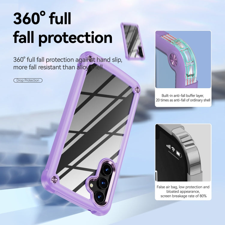 For Samsung Galaxy A54 TPU + PC Lens Protection Phone Case