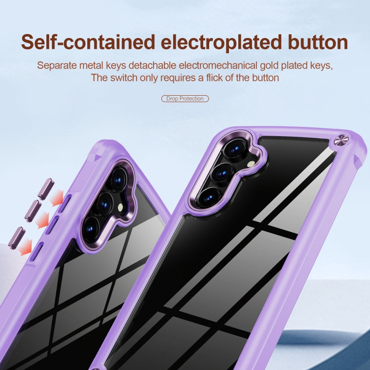 For Samsung Galaxy A54 TPU + PC Lens Protection Phone Case