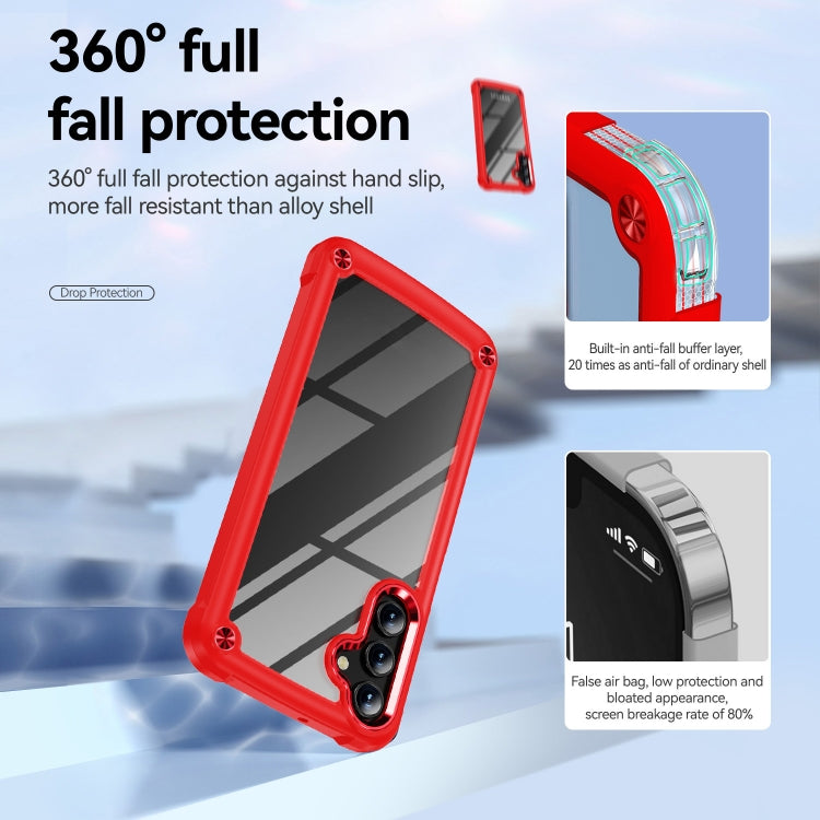 For Samsung Galaxy A55 5G TPU + PC Lens Protection Phone Case