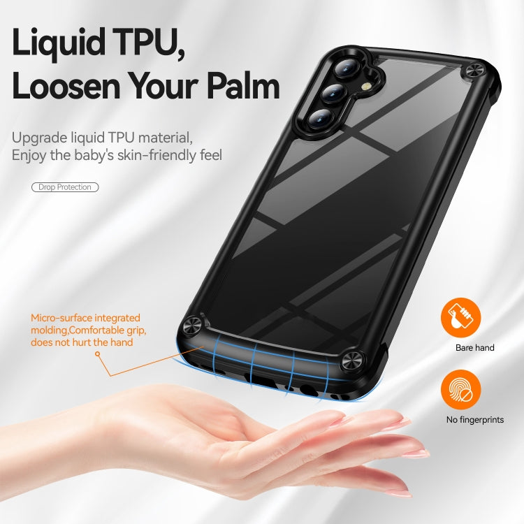 For Samsung Galaxy A35 5G TPU + PC Lens Protection Phone Case