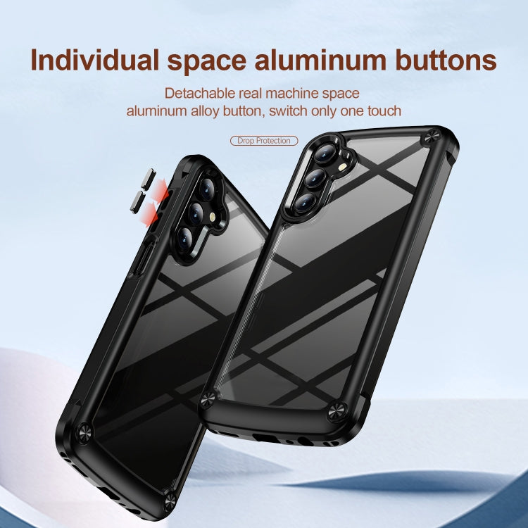For Samsung Galaxy A35 5G TPU + PC Lens Protection Phone Case