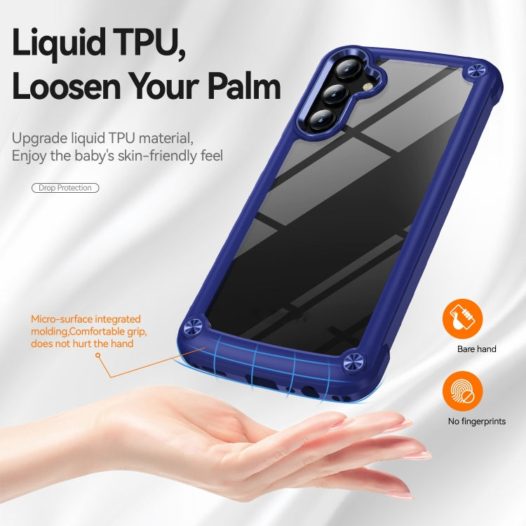 For Samsung Galaxy A35 5G TPU + PC Lens Protection Phone Case