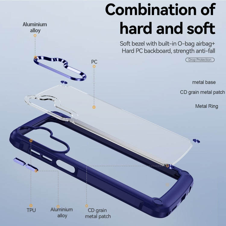 For Samsung Galaxy A35 5G TPU + PC Lens Protection Phone Case