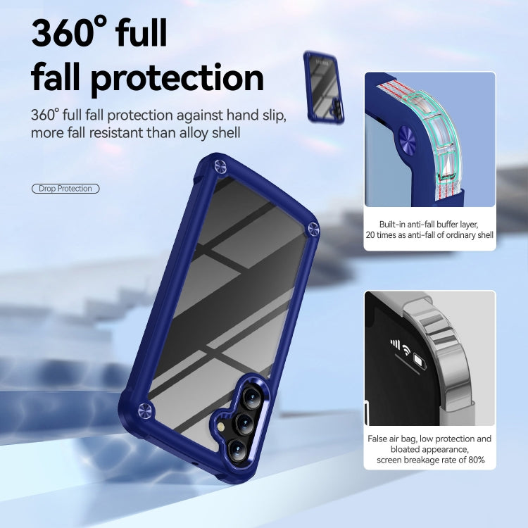 For Samsung Galaxy A35 5G TPU + PC Lens Protection Phone Case