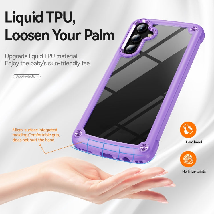 For Samsung Galaxy A35 5G TPU + PC Lens Protection Phone Case