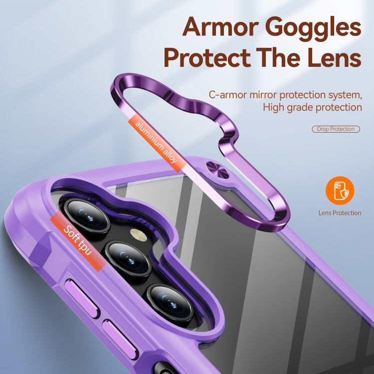 For Samsung Galaxy A35 5G TPU + PC Lens Protection Phone Case