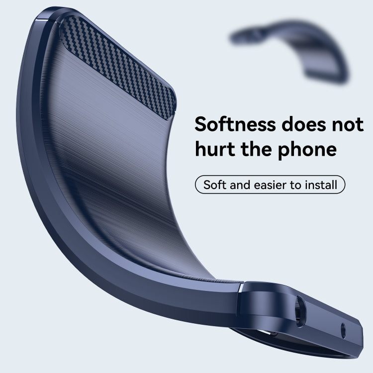 For Samsung Galaxy S20 FE Brushed Texture Carbon Fiber TPU Phone Case