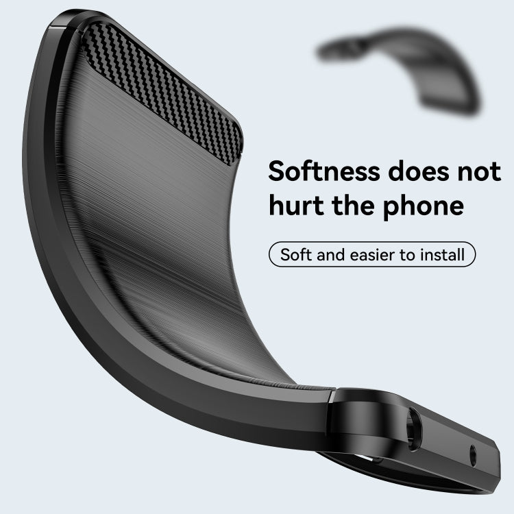 For Samsung Galaxy S20 FE Brushed Texture Carbon Fiber TPU Phone Case