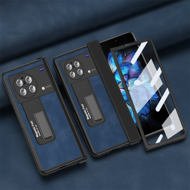For vivo X Fold Napa Texture All-inclusive Phone Case
