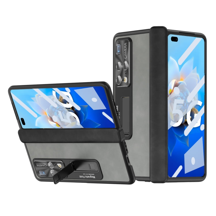 For Huawei Mate X2 5G Napa Texture All-inclusive Phone Case