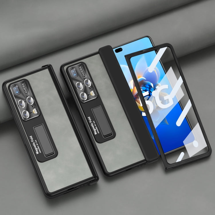 For Huawei Mate X2 5G Napa Texture All-inclusive Phone Case