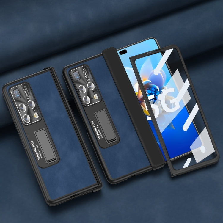 For Huawei Mate X2 5G Napa Texture All-inclusive Phone Case