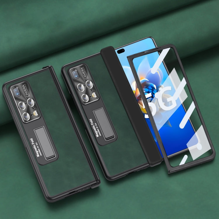 For Huawei Mate X2 5G Napa Texture All-inclusive Phone Case