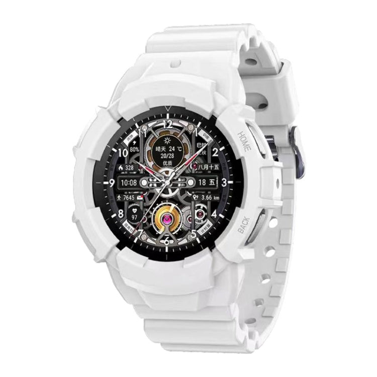 For Samsung Galaxy Watch5 44mm Silicone Sport Solid Color Watch Band