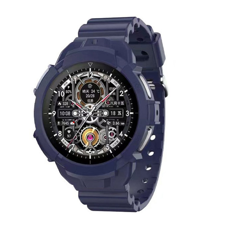 For Samsung Galaxy Watch5 Pro 45mm Silicone Sport Solid Color Watch Band