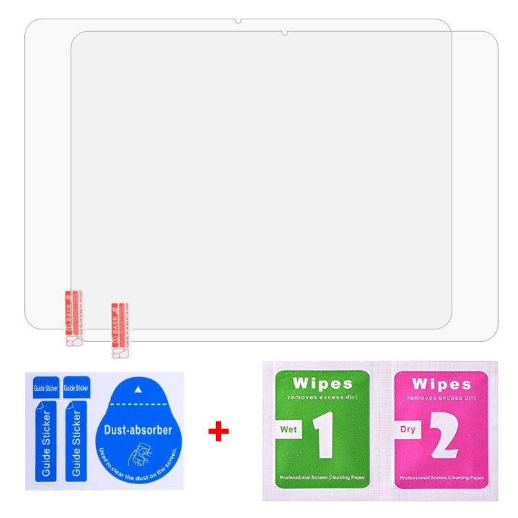 For OPPO Pad 2 2pcs 9H 2.5D Explosion-proof Tempered Tablet Glass Film